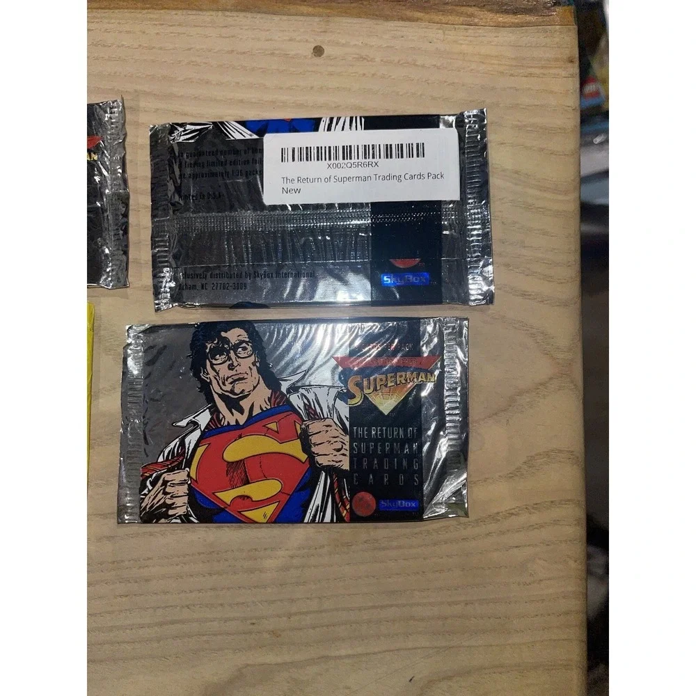 90s Tops Card Lot 4pks (Superman & Dick Tracy)